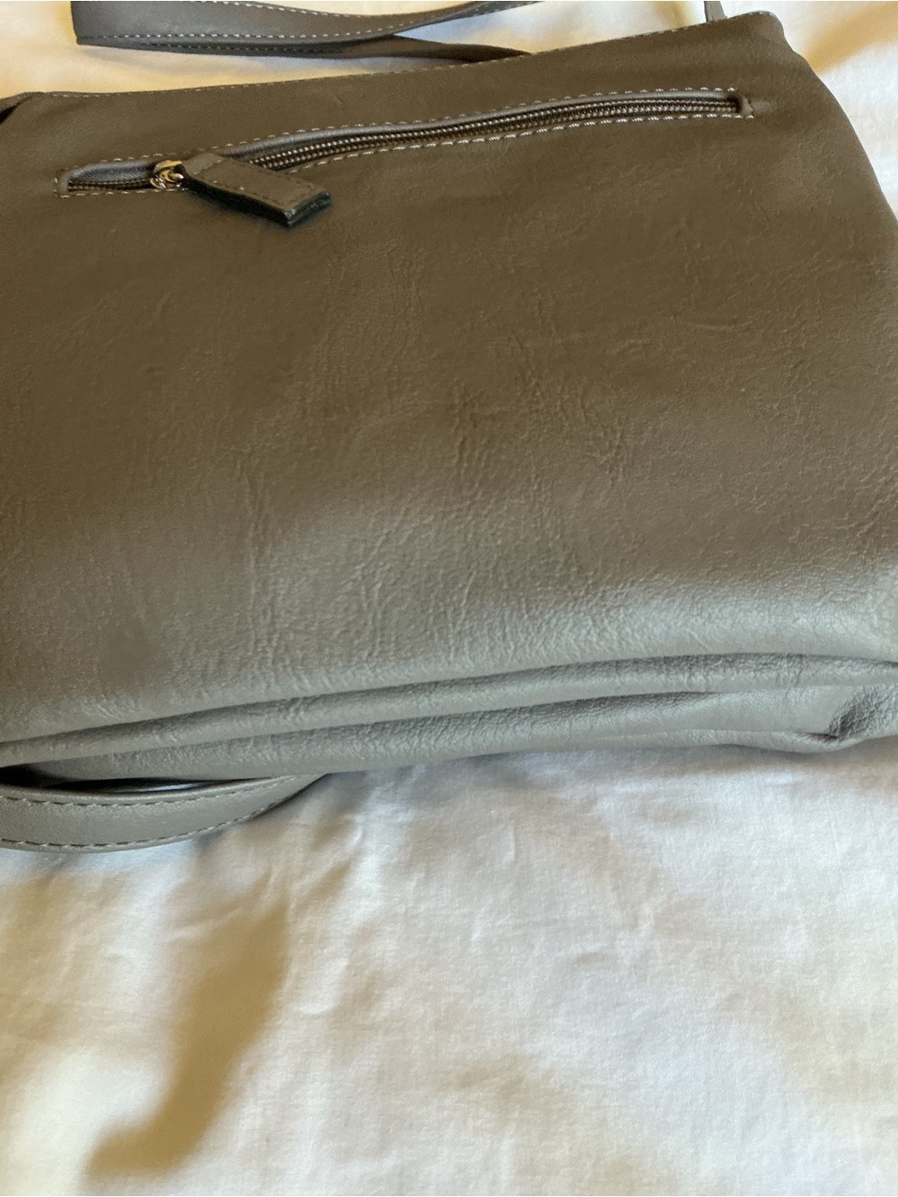 Rosetti Gray Crossbody with Silver Hardware - Picture 11 of 11